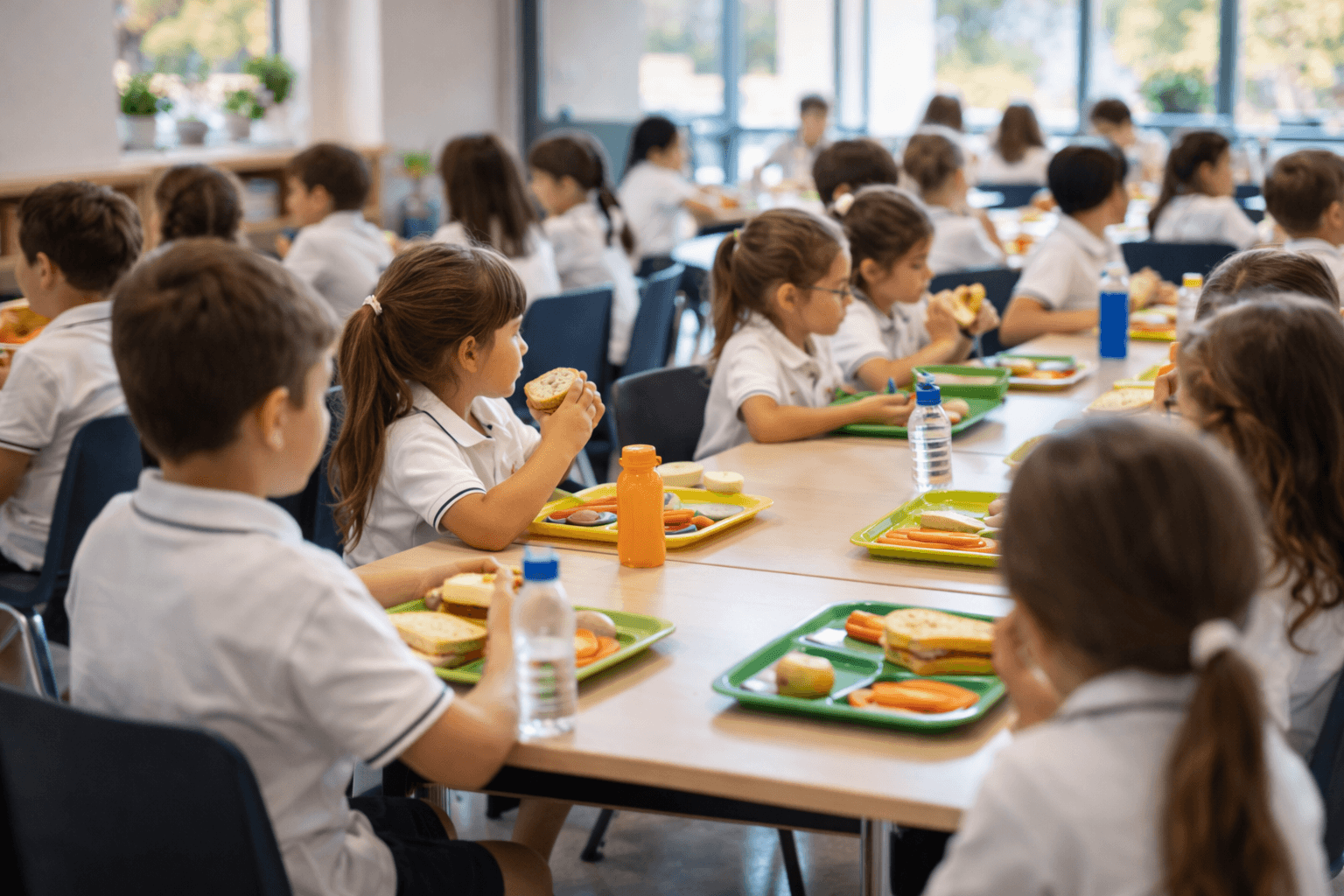 Estudiantes trabajando en una propuesta del Colegio del Sol